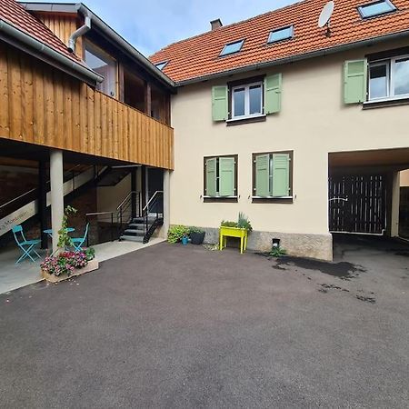 Appartement Entier Dans Cour Interieure Epfig Extérieur photo