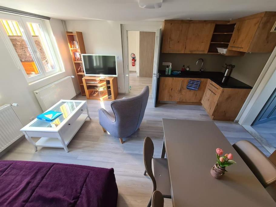 Appartement Entier Dans Cour Interieure Epfig Extérieur photo